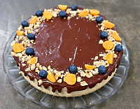 Cheesecake burákové máslo